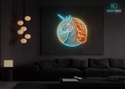 Majestic Unicorn Neon Sign Multi
