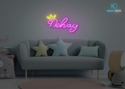 Nehay Name Neon Sign Multi