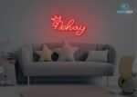 Nehay Name Neon Sign Red