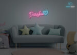 Parshu Name Neon Sign Multi