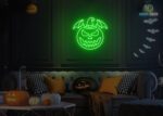 Pumpkin 🎃 Neon Sign Green