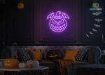 Pumpkin 🎃 Neon Sign Purple