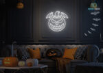 Pumpkin 🎃 Neon Sign White
