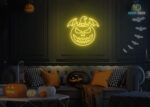 Pumpkin 🎃 Neon Sign Yellow