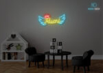 Ruchnl Name Neon Sign Multi