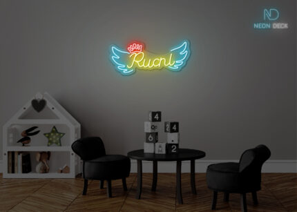 Ruchnl Name Neon Sign Multi