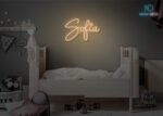 Sofia Name Neon Sign Warm-White