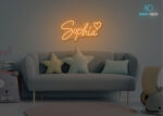 Sophia Neon Sign Orange