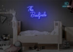The Bradford Name Neon Sign Dark-Blue