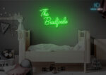 The Bradford Name Neon Sign Green