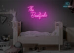 The Bradford Name Neon Sign Hot-Pink