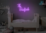 The Bradford Name Neon Sign Purple