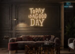 Today Is a Good Day LED Neon Sign Warm-White